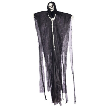 Black Skull Head Ghost Decor