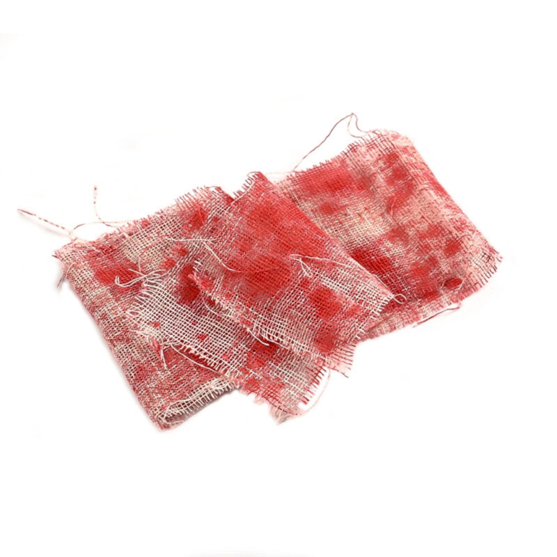 Horrifying Blood Stain Cloth Strip