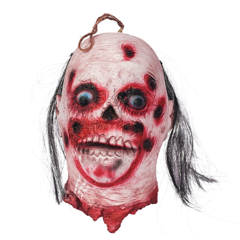 Blood Stains Hanging Head Prop