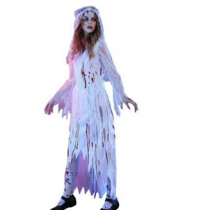 Scary Blooded Bride Dress Decor