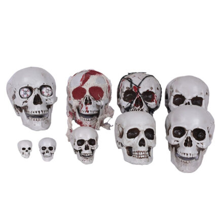 Bloody Haunted Skulls Decoration