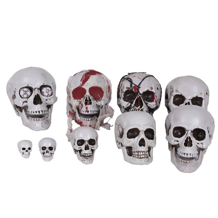 Bloody Haunted Skulls Decoration