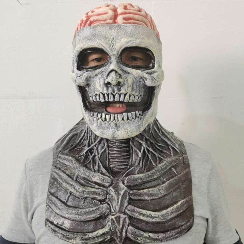 Scary Brain Burning Headgear Mask