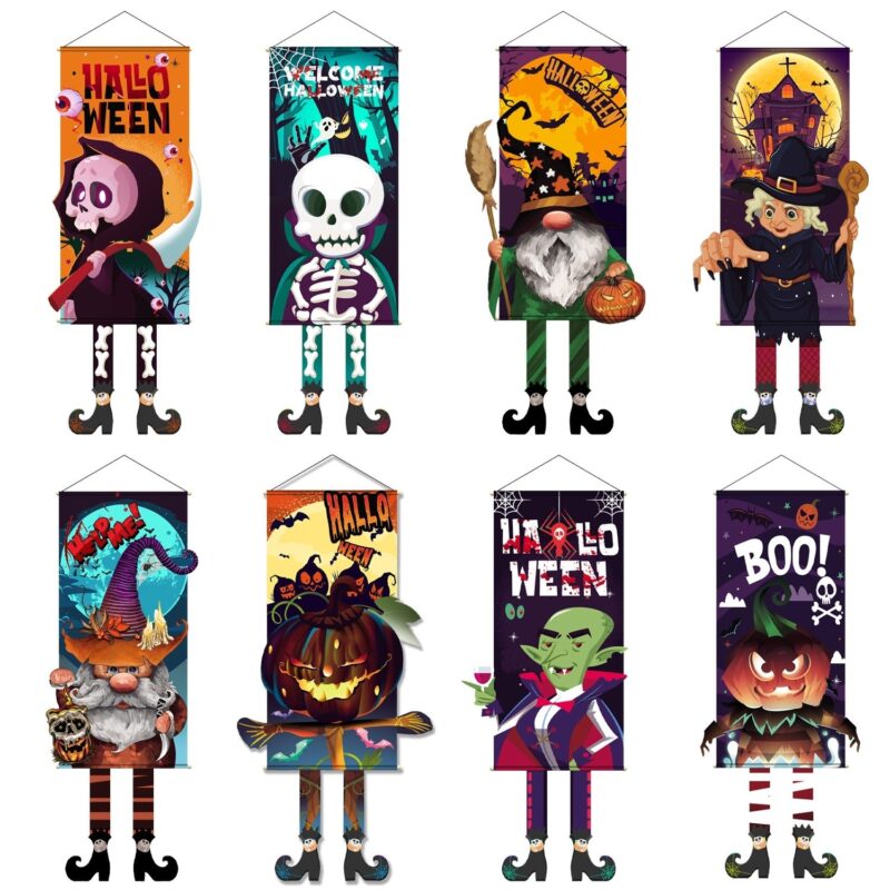 Doors Decorative Halloween Flags