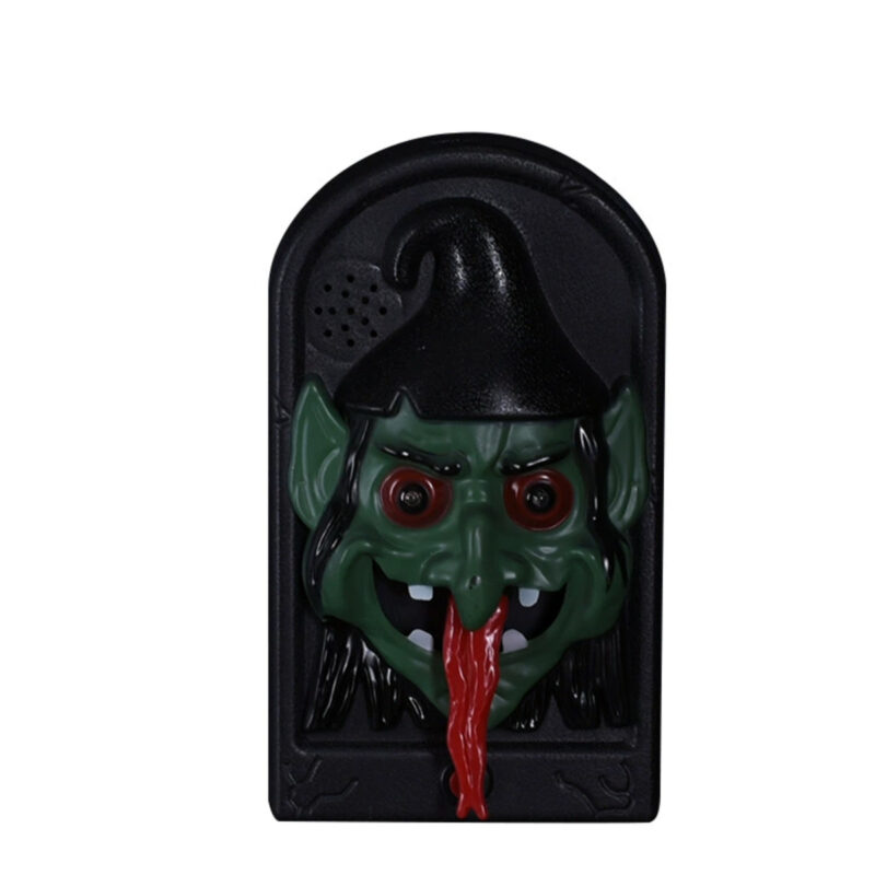 Devil Doorbell Haunted Decoration