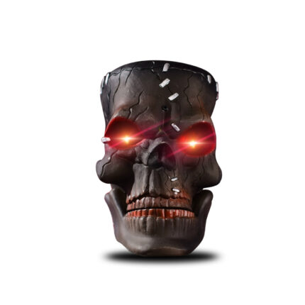 Electric Light Up Skull Decor
