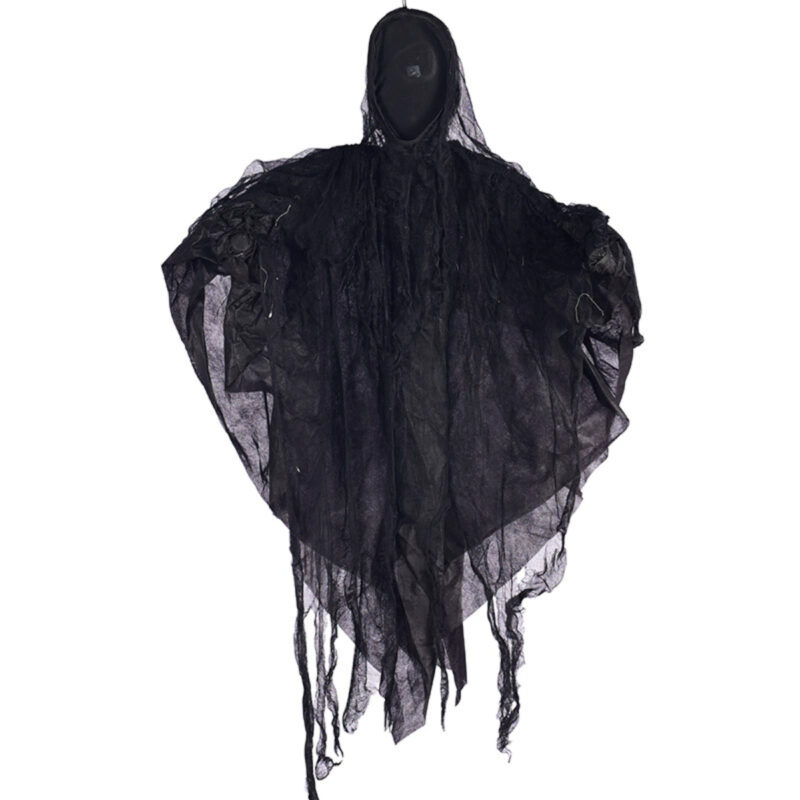 Faceless Black Ghost Pendant Prop