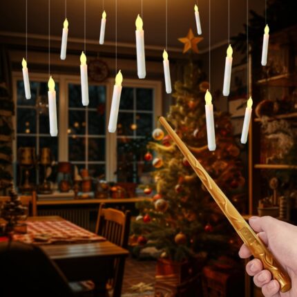 Floating Candles Wand Set Decor