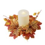 Halloween Flower Candle Holder