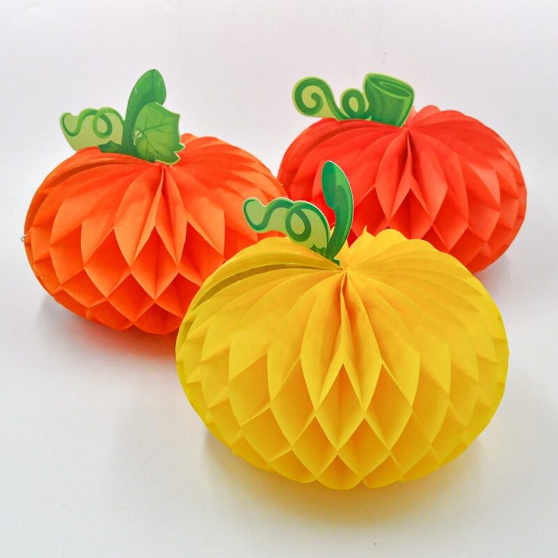 Foldable Pumpkin Ornament Decor