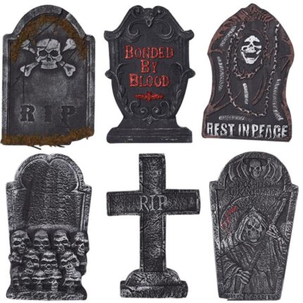Ghost Festival Tombstones Prop