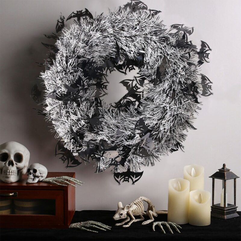 Ghost Garland For Halloween