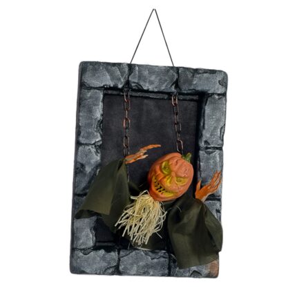 Scary Ghost Pumpkin Tombstone