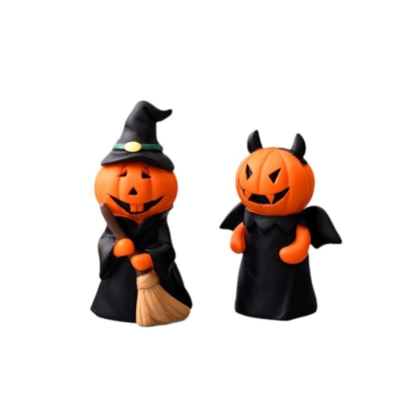 Ghost Witch Figurines Set Decor