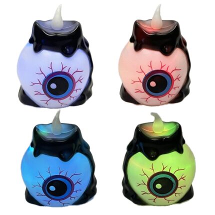 Glowing Eyeball Candle Halloween