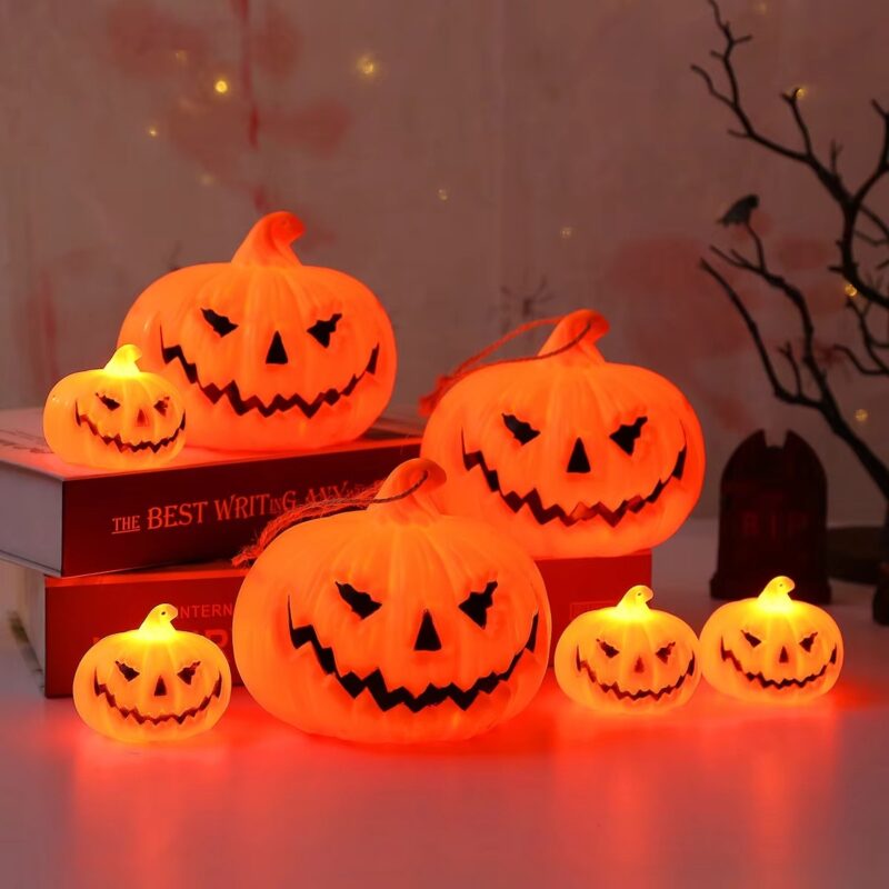 Glowing Light Pumpkin Lantern