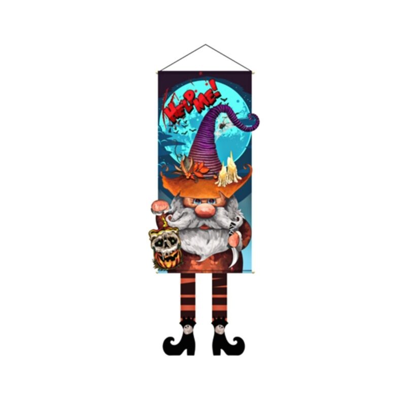 Scary Halloween Party Flags