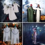 Halloween Hanging Action Ghosts