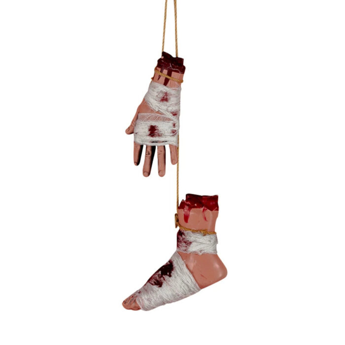 Hanging Broken Hands and Feet