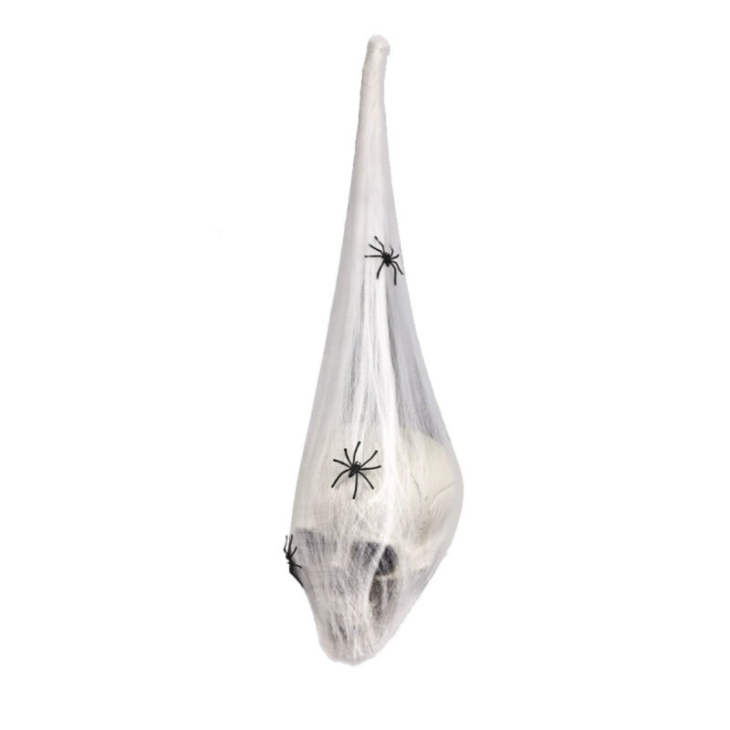 Hanging Cotton Spider Prop