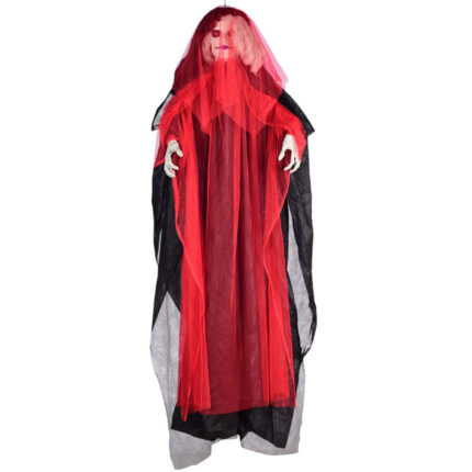 Hanging Red Bride Ghost Prop
