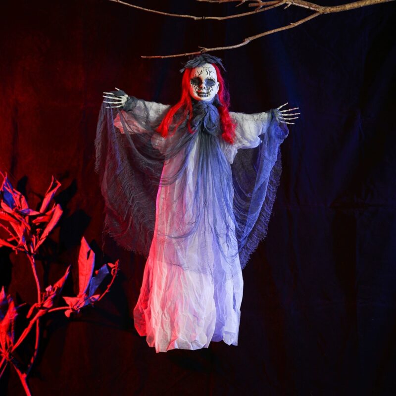 Scary Haunted Doll Pendant Decor