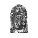 Horror Bat Tombstone Cemetery