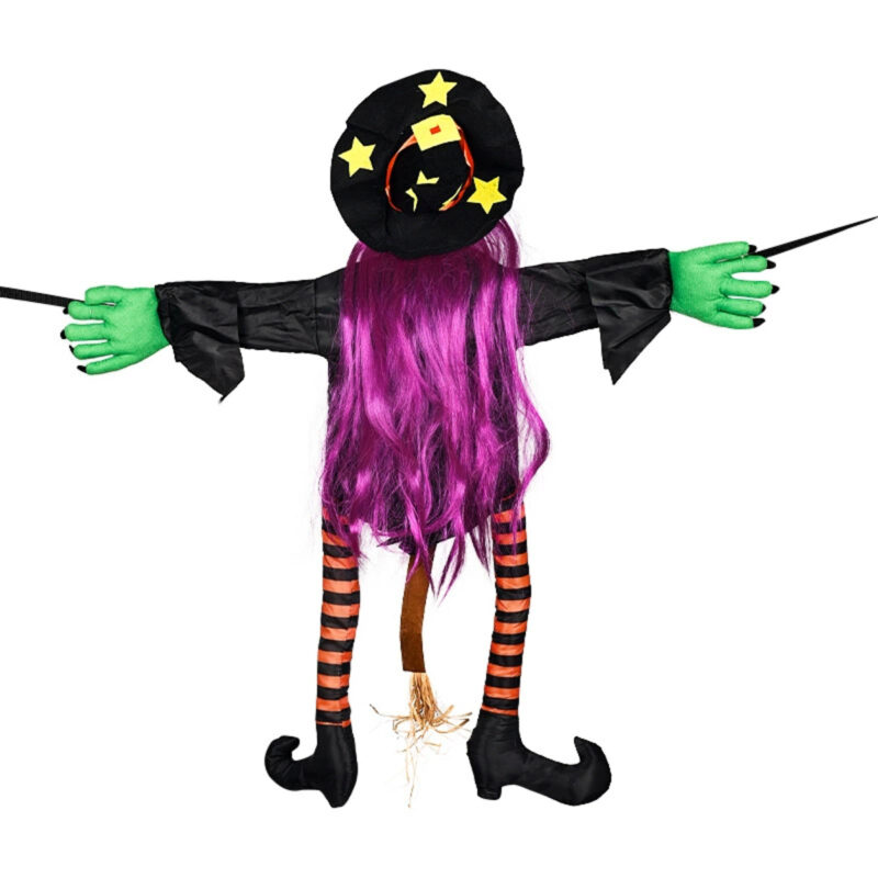 Halloween Hugging Witch Décor