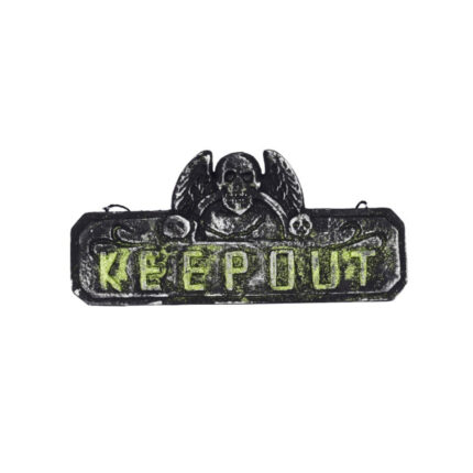 Keep Out Tombstone Halloween