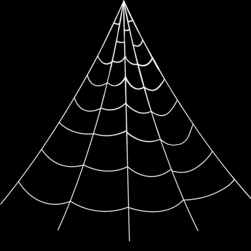 Scary Large Spider Web Prop