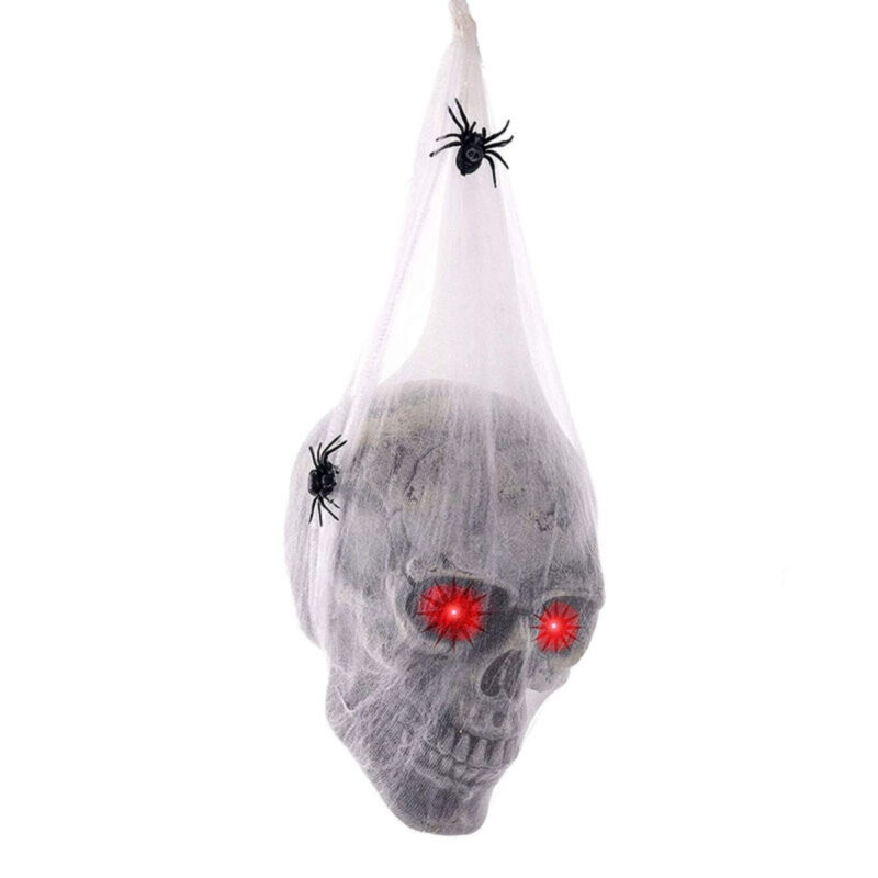 Luminous Hanging Skull Head