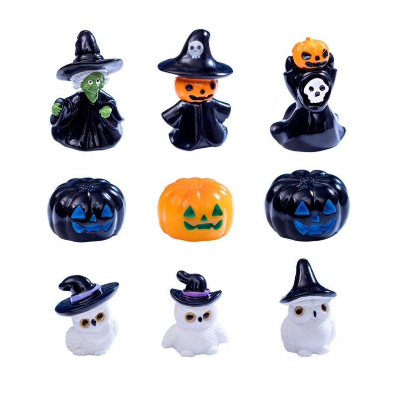 Mini Halloween Ornaments Decor