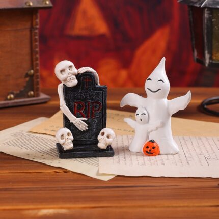 Mini Haunted House Decor