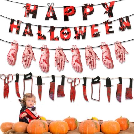 Paper Banners for Halloween