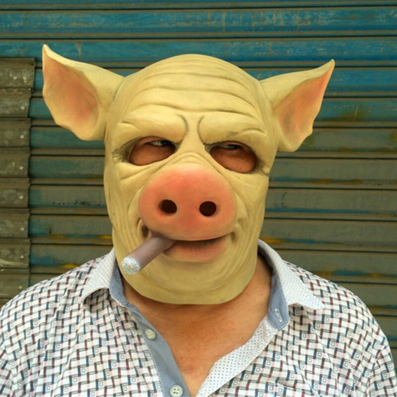 Funny Pig Mask for Halloween