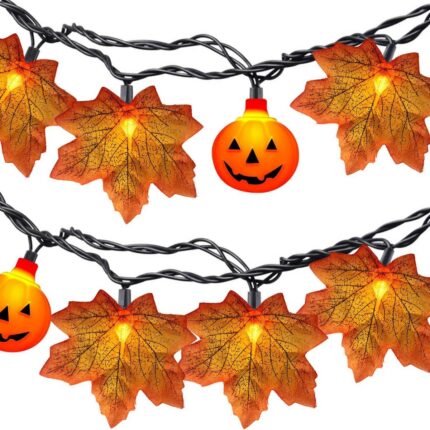 Pumpkin Lantern Light Strings