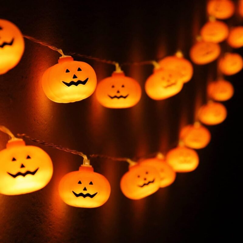 Pumpkin Lights String Decorations
