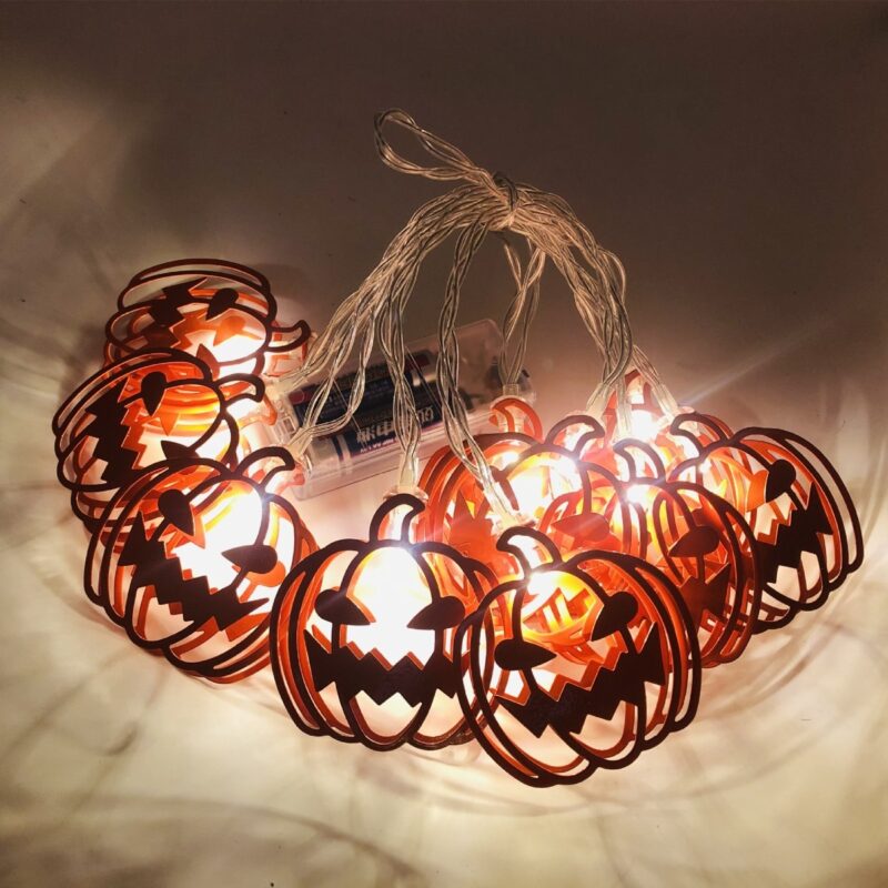 Halloween Pumpkin String Lights