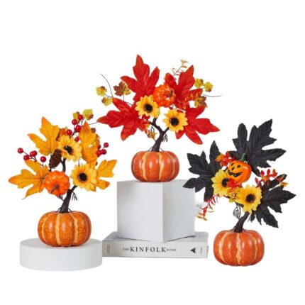 Pumpkin Tree Décor for Halloween