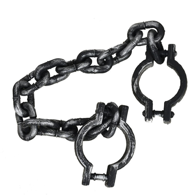 New Rusty Iron Chain Handcuffs