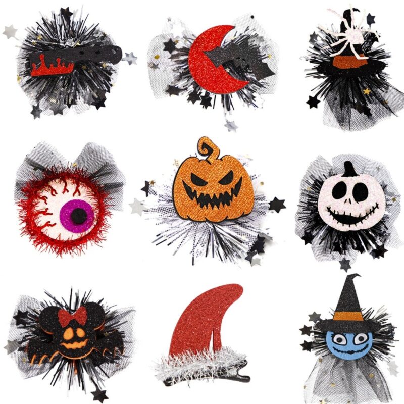 Scary Hairpins for Halloween Fun