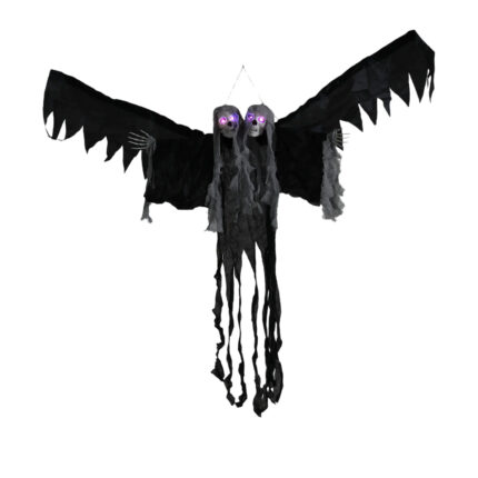 Double Headed Hanging Ghost Prop