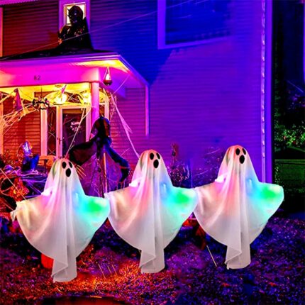 Glowing Ghosts Halloween Set