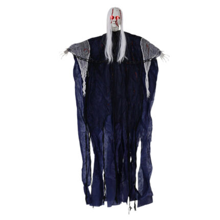 Hanging White Haired Witch Prop