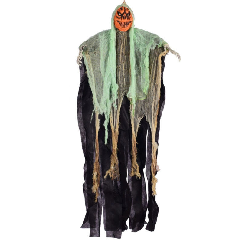 Pumpkin Head Hanging Ghost