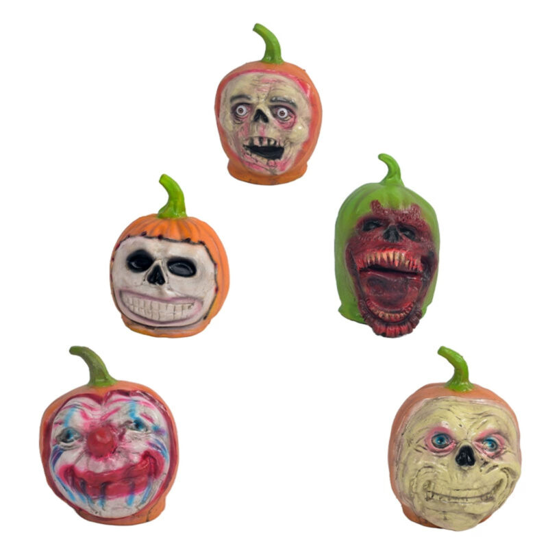 Scary Pumpkin Head Ornaments