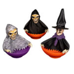 Scary Skull Ghost Fruit Basket