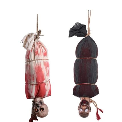 Skull Ghost Wrapped Corpse Prop