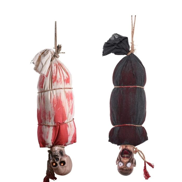 Skull Ghost Wrapped Corpse Prop