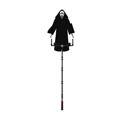 Screaming Ghost Scarecrow Decor